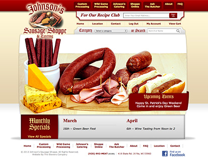 Johnson's Sausage Shoppe & Catering - Rio, WI