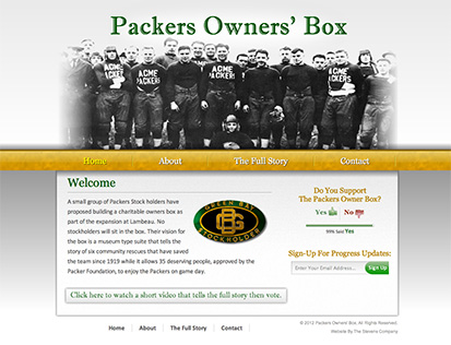 Packers Owners' Box - Green Bay, WI