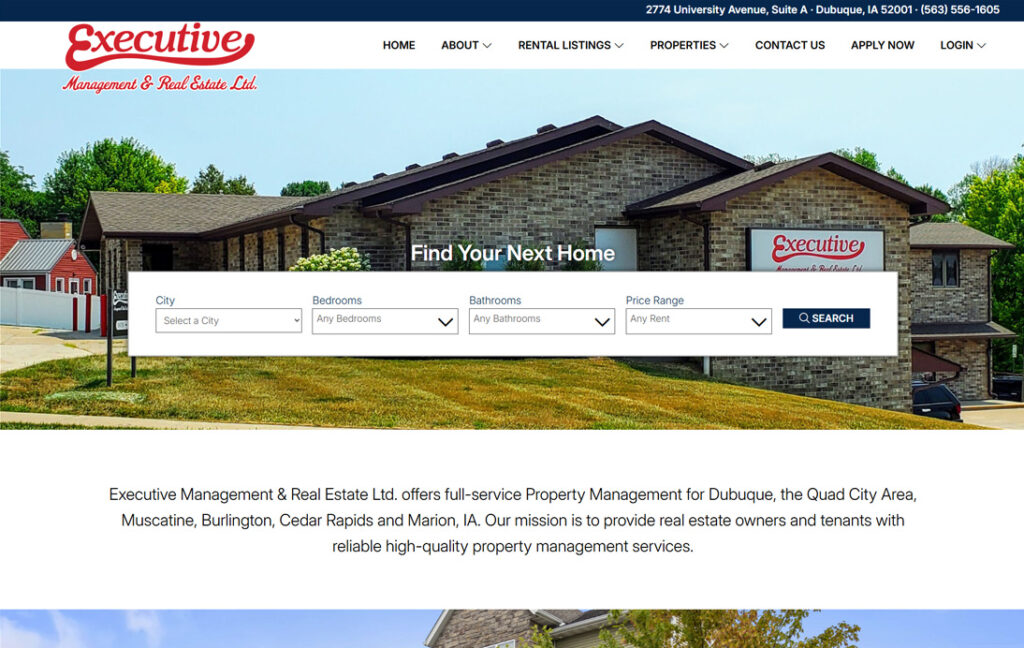 Executive Management - Dubuque, Iowa